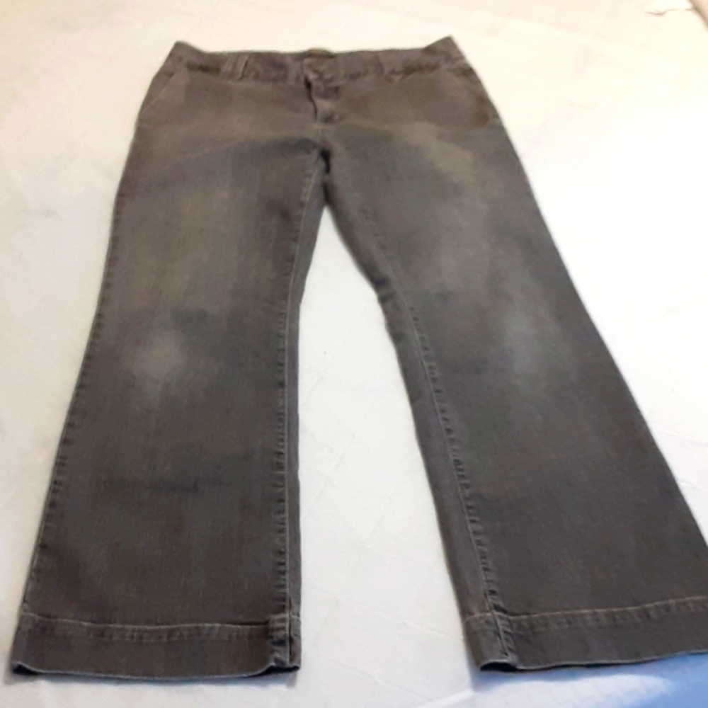 Eddie Bauer women's pants size 8 gray color